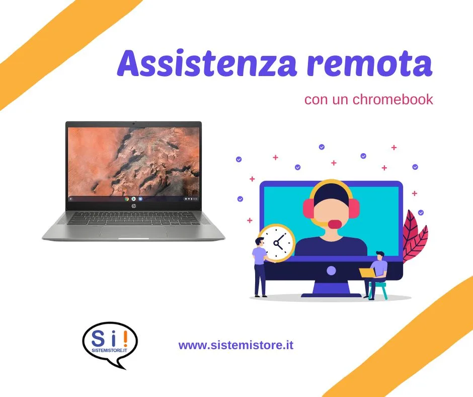 Assistenza remota conun Chromebook