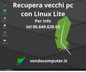 Linux lite e recuperi vecchi pc